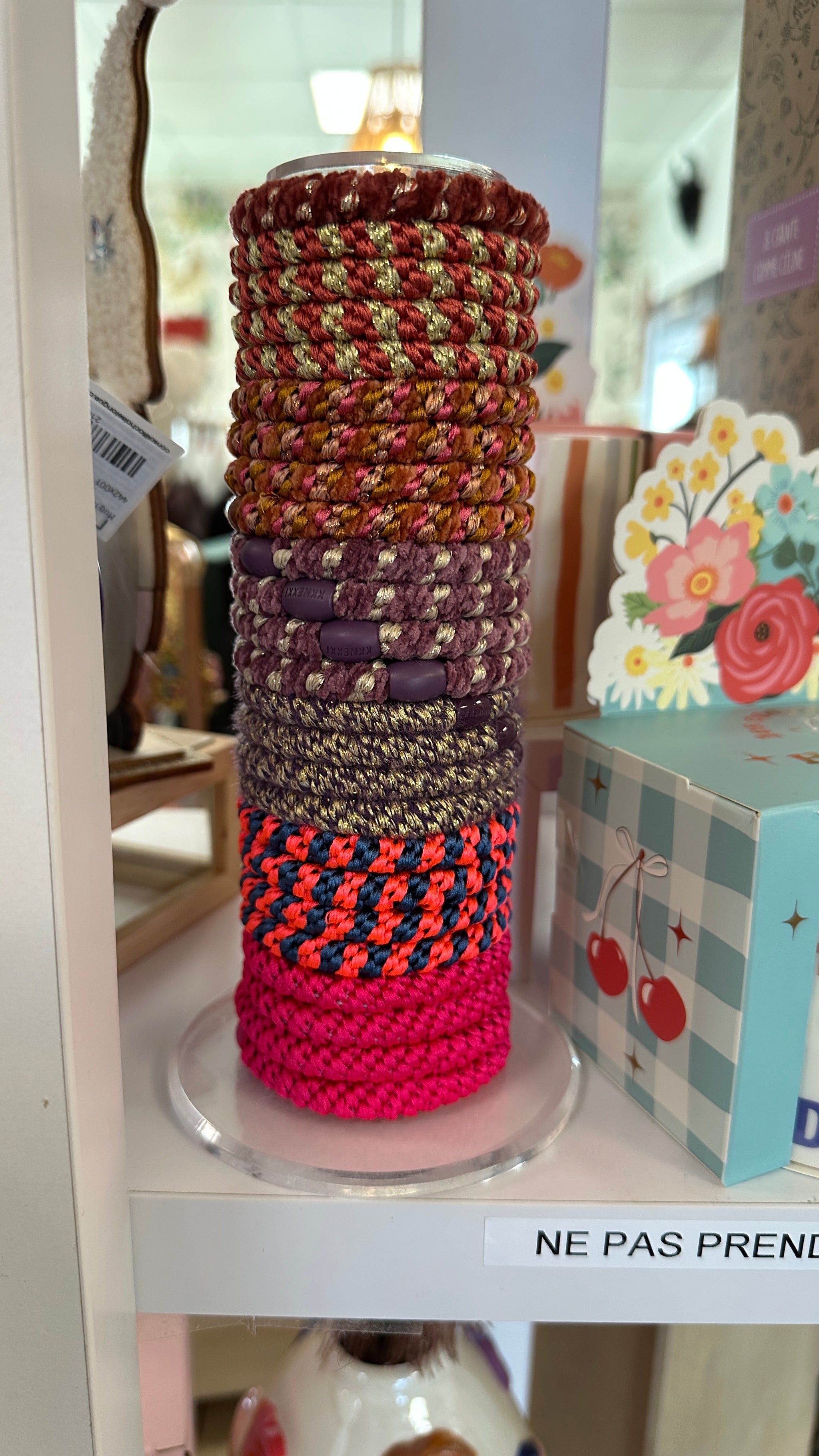 Elastiques cheveux KKNEKKI finition soignee