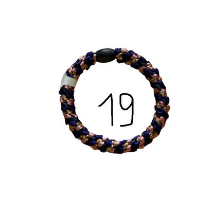 Elastiques cheveux KKNEKKI details tresses colores