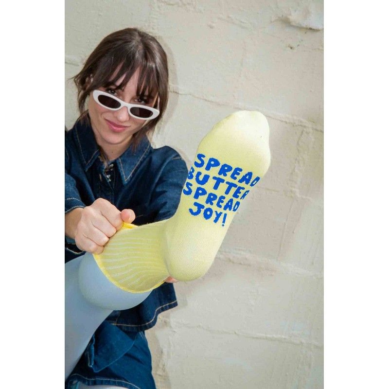 ☀️Chaussettes “Butter” – Qui donne le sourire