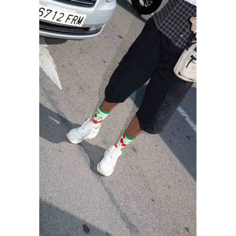 Chaussettes “Cherry” – La paire qui met de bonne humeur 🍒