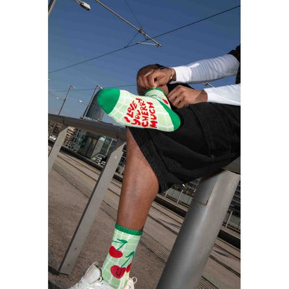 🍒Chaussettes “Cherry” – La paire qui met de bonne humeur