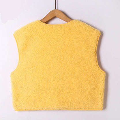 Gilet moumoute femme tenue cocooning