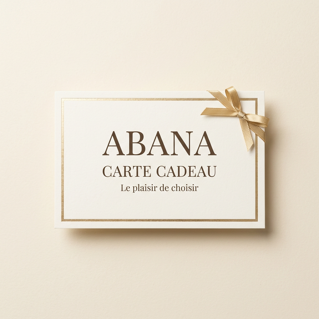 🎁Carte cadeau ABANA – Mode, accessoires et plaisir d’offrir